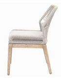 Loom Side Chair with Cushion, 2 piece set