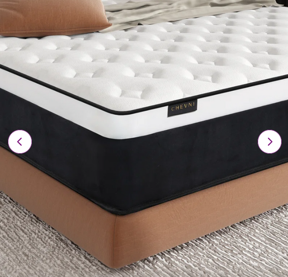 12``Chevni, Medium Hybrid Mattress, King