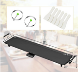 35 Inch Electric Griddle with Adjustable Temperature, small dent on bottom heat shield