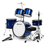 SPECIAL,  5-Piece Complete Kids Drum Set, Blue, assembled, slightly marked