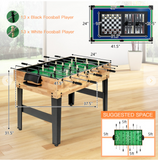 10-in-1 Multi Combo Game Table Set for Home, scratch & dent, fully assembled