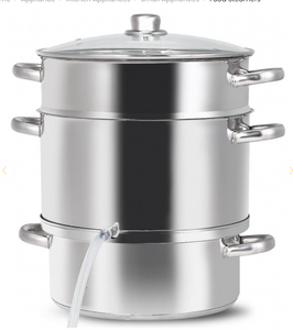 11-Quart Stainless Steel Fruit Juicer Steamer