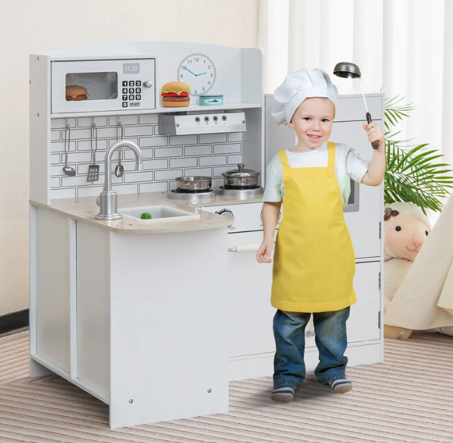 Kids Kitchen Playset, fully assembled, scratch & dent