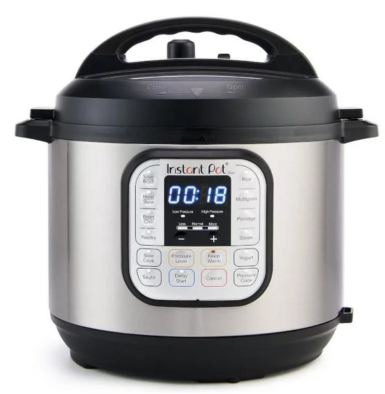 Instant Pot® Duo™ 6qt electric pressure cooker, dent on side not effecting performance