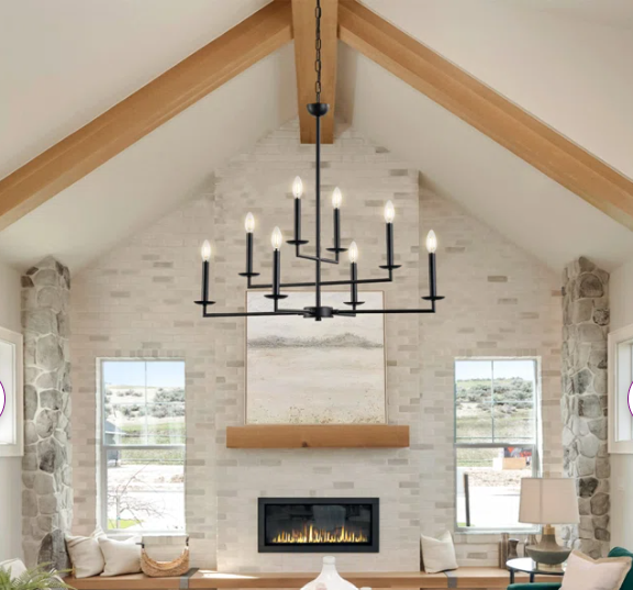 Evanjames 8 - Light Classic / Traditional Chandelier