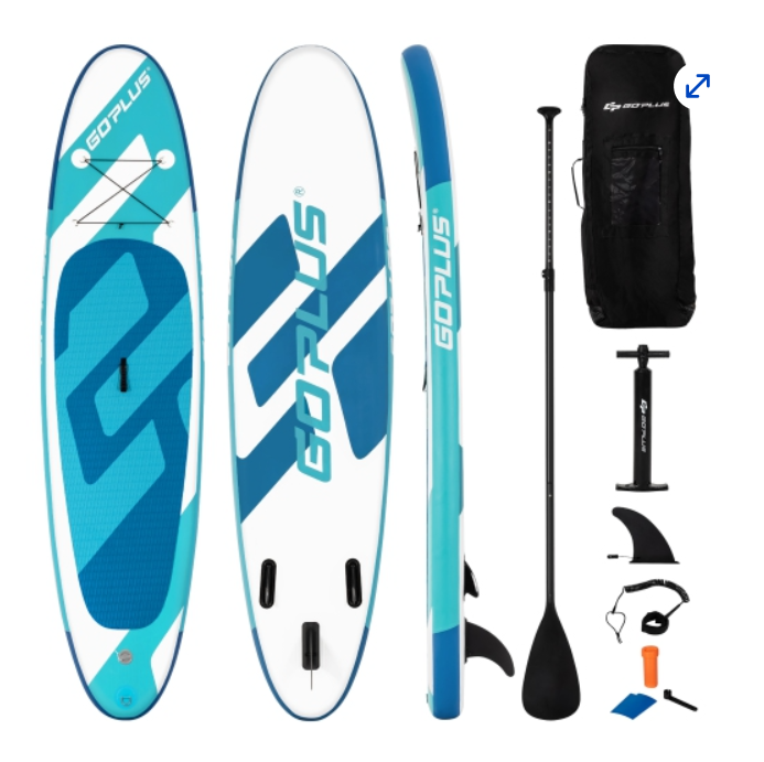 special, 11 Feet Inflatable Stand Up Paddle Board with Aluminum Paddle, pump, carry case