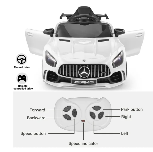 12V Electric Toddler Ride On Car with Remote Control - Horn not working