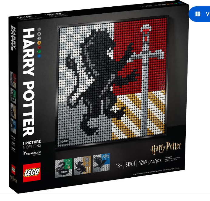 Harry Potter Lego, 31201, 4249 piece