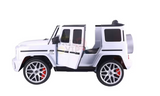 Kids VIP Officially Licensed 12V Mercedes G63 Ride On Car for Kids and Toddlers, WHITE, FULLY ASSEMBLED