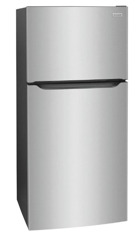 30``Frigidaire, 18.3 cu.ft fridge with top freezer in stainless, new,