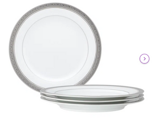 Noritake Crestwood Salad Plates, 8-1/4" (Set of 4)