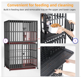 Stackable Heavy Duty Square Tube Dog Cage - Extra Large, One Cage Only