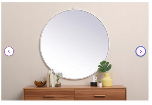 Eternity Mirror D42" - White