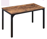 Metal Base Dining Table - Black, slight scratch & dent