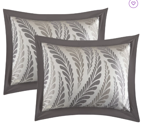 Capella Taupe Microfiber 7 Piece Comforter Set - California King