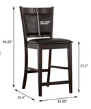 Edwinton 25" Bar Stool (Set of 2)