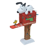 36-Inch Pre-Lit Peanuts Snoopy on The Mailbox Animated, 105 Lights, slightly damaged