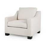 33.75``Upholstered Armchair, beige