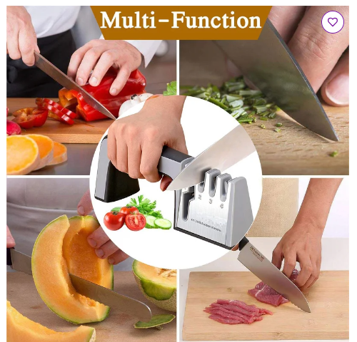4 Stages Manual Knife Sharpener