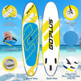 Goplus Inflatable Stand Up Paddle Board - 10 FEET