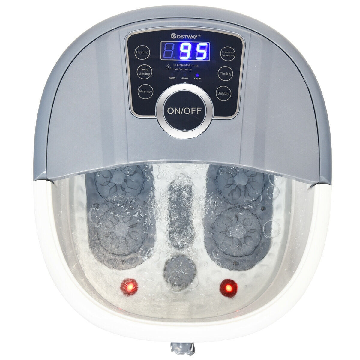 Portable Electric Foot Spa Bath Shiats customer return, tested