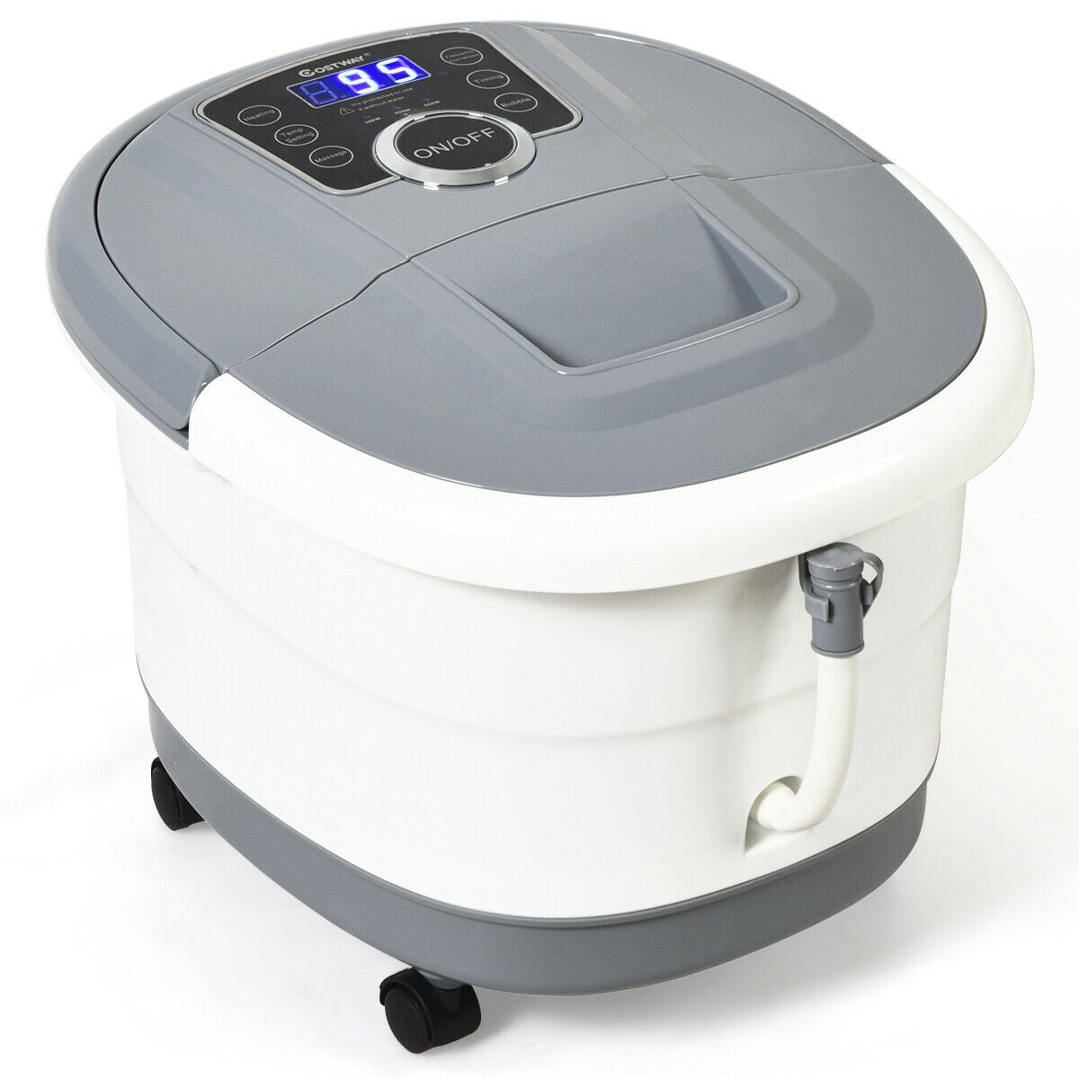 Portable Electric Foot Spa Bath Shiats customer return, tested