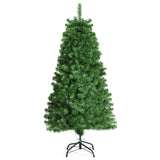 Pre-lit Multi-Colored Fiber Optic Spruce Artificial Christmas Tree-5 ft