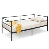 Twin Size Metal Daybed Frame for Living Room Bedroom (1 Box, Unassembled)