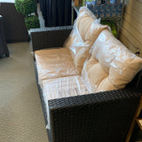 Outdoor Wicker loveseat