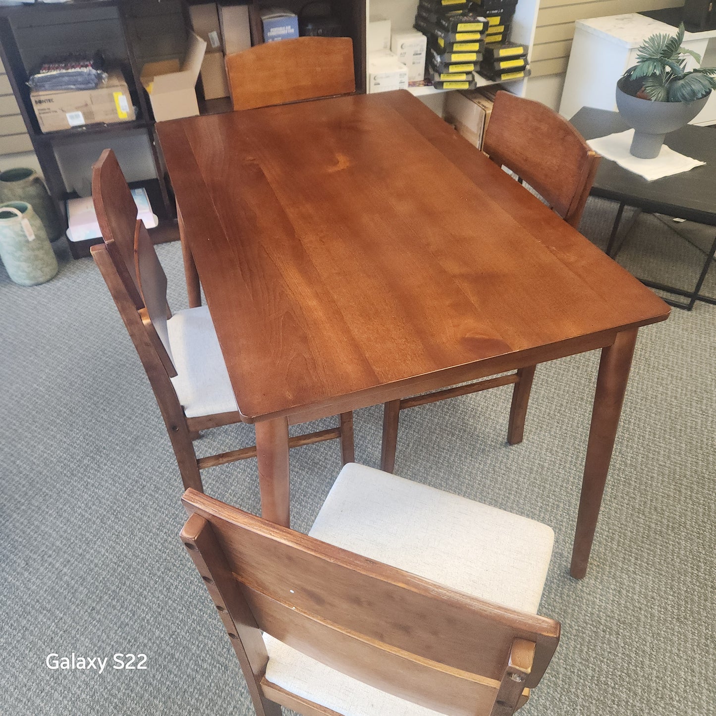 SPECIAL - 5 piece Table and Chair set - (Assembled) - Shipping Damage