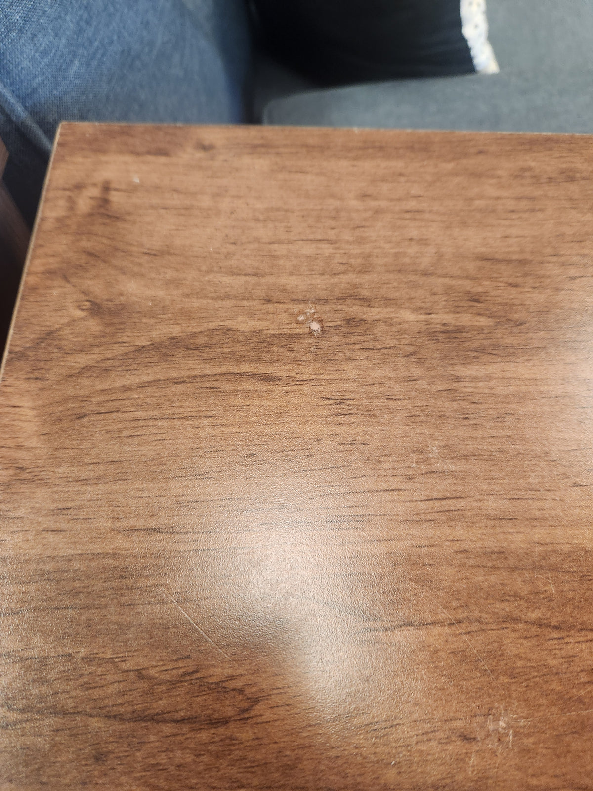Set of 2 Nightstand with Storage Shelf and Pull Handle. (See note)