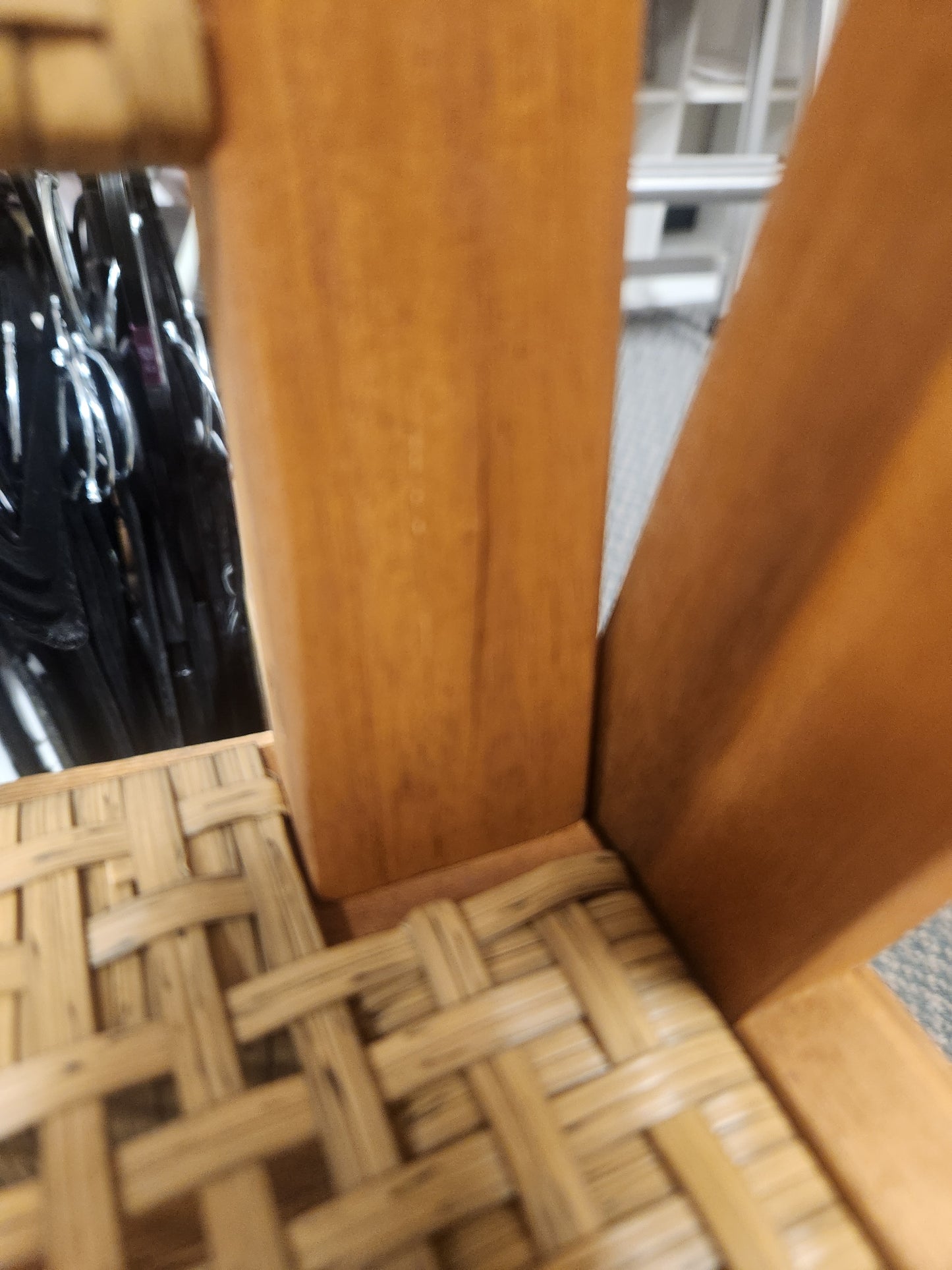 Set of 2, Acacia Wood Outdoor Dining Chairs with Backrests (Assembled) (Scratch and Dent)