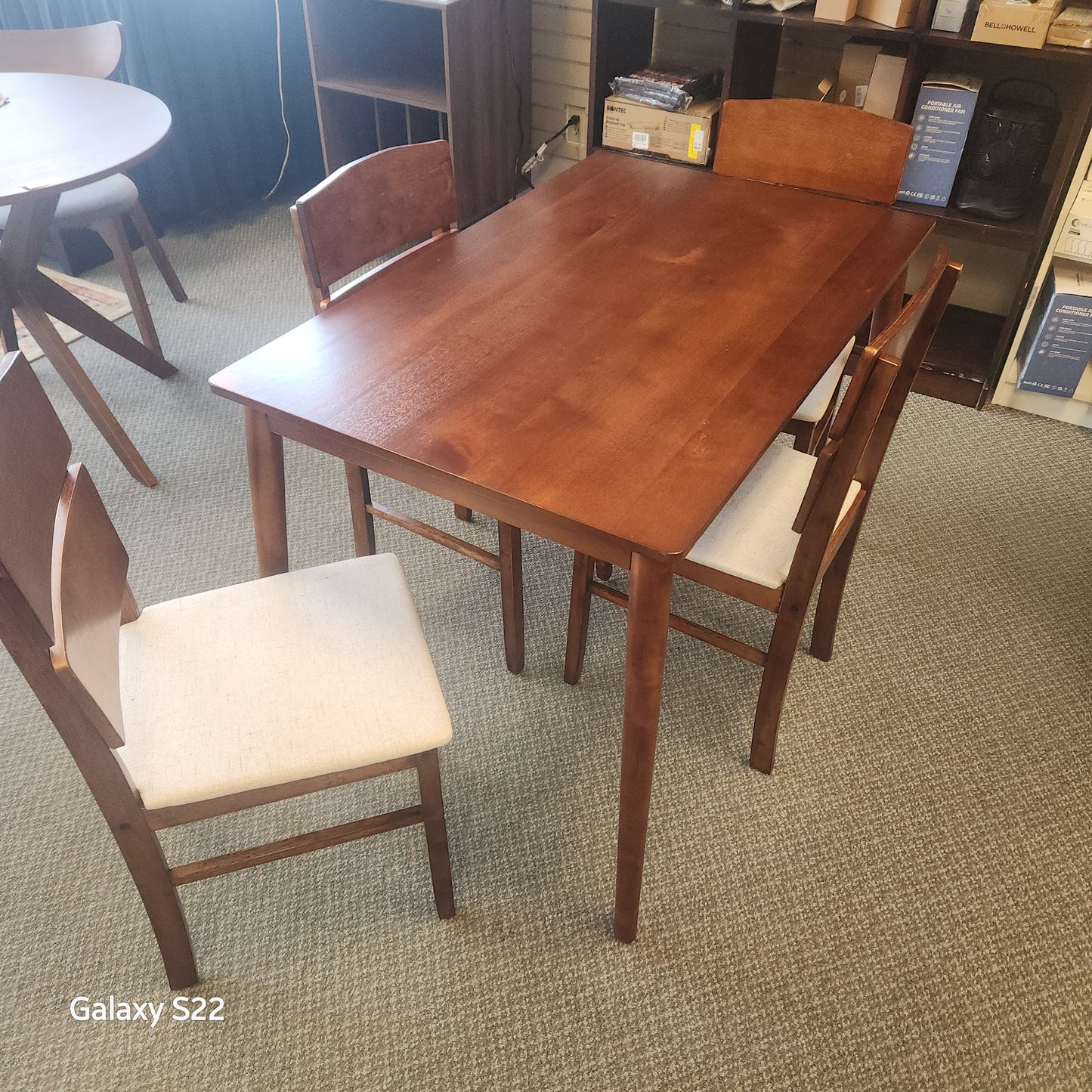 SPECIAL - 5 piece Table and Chair set - (Assembled) - Shipping Damage