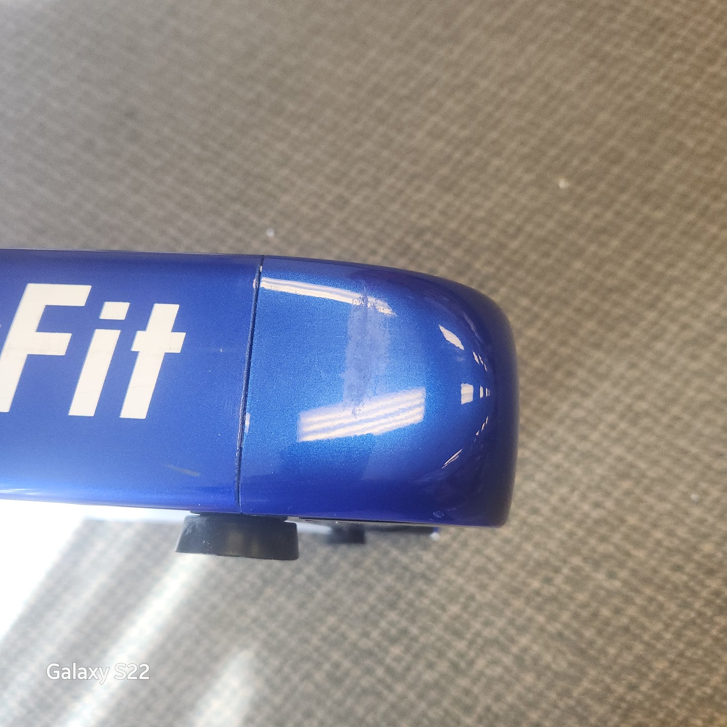 !CLEARANCE SPECIAL! - 2-in-1 Folding Treadmill -Blue (MAX265 lbs) (Shipping Damage)