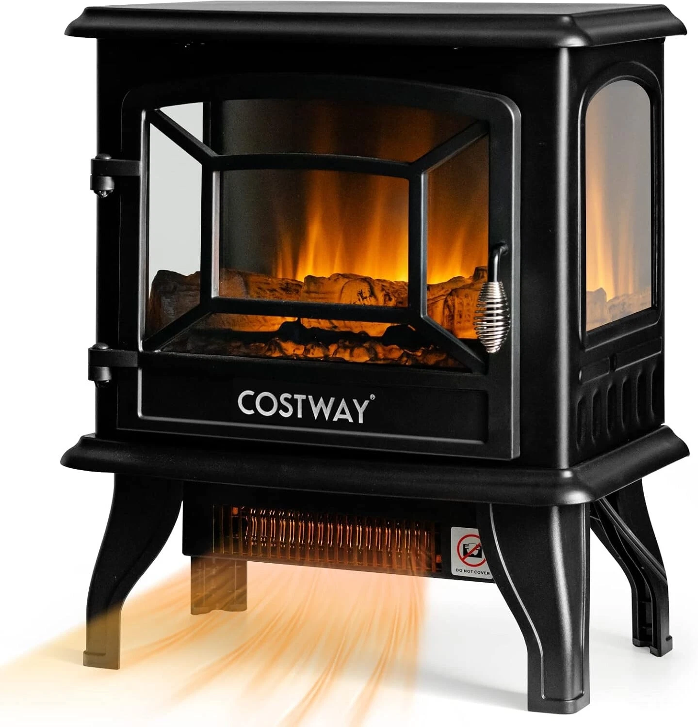 17``Fireplace with 1400 watt heater