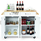 The Hampshire Rolling Kitchen Island Cart