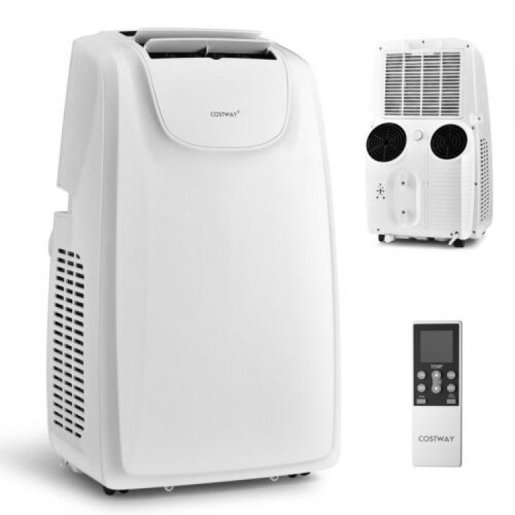 11500 BTU(Ashrae) Dual Hose Portable Air Conditioner with Remote Control
