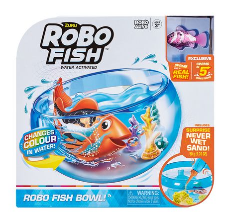 Robo Fish robotic swimming pets Fish Tank Playset