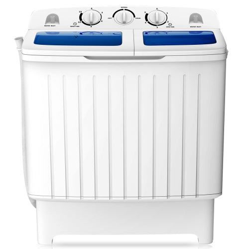 Portable Mini Compact Twin Tub Washing Machine Spin Dryer
