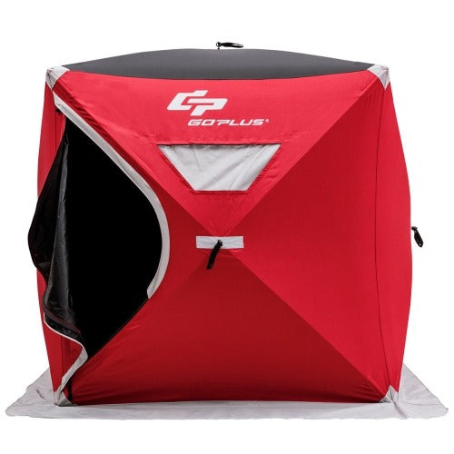 Portable 2-person Pop-up Ice Shelter Fishing Tent Shanty, reg $390.99