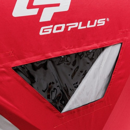 Portable 2-person Pop-up Ice Shelter Fishing Tent Shanty, reg $390.99