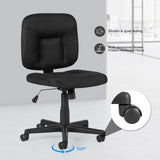 Adjustable Task Chair Armless, assembled