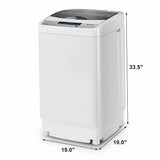 8 Water Level Portable Compact Washing Machine *damage still functional