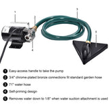 Electric Power Water Transfer Removal Pump 120V Sump Utility 330GPH With Hose