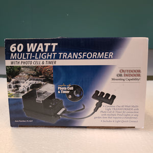 60 watt multi-light transformer