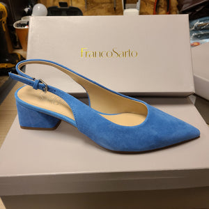 Franco Racer Slingback Pump - CORNFLOWER BLUE - SIZE 8