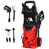 1800W 2030PSI Electric Pressure Washer Cleaner with Hose Reel, Tested, Customer Return