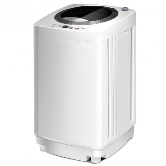 Portable 7.7 lbs Automatic Laundry Washing Machine with Drain Pump, MISSING HOSE KIT, SPECIAL - EP24969SD