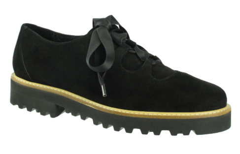 RON WHITE DAISY ALL OVER WEATHERPROOF SHOE - ONYX - SIZE 7.5