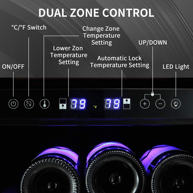 Antarctic Star 24 Inch Built-In Wine Cooler - Big Savings